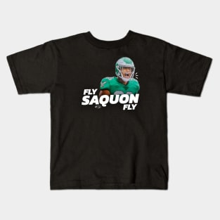 Fly Saquon Fly Kids T-Shirt